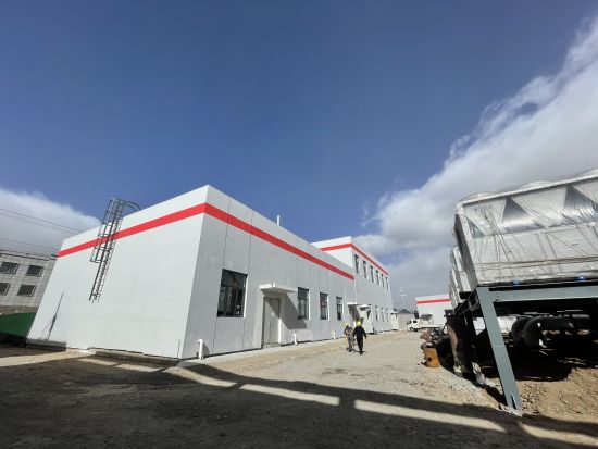 图为大唐兴海清洁能源有限公司子科滩镇、河卡镇项目建成开始供热。曹有山 摄